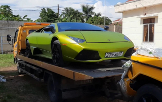 Tiêu hủy siêu xe Lamborghini và MercedesBenz G63 AMG nhập lậu