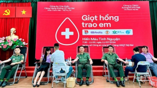 Lan tỏa Chương trình hiến máu tình nguyện "Giọt hồng trao em"
