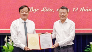 Chủ tịch UBND tỉnh Cà Mau làm Phó Bí thư Tỉnh ủy Bạc Liêu