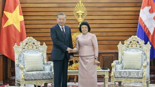 Việt Nam-Campuchia hướng tới mục tiêu kim ngạch thương mại 20 tỷ USD