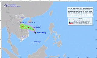 Miền Trung là tâm điểm mưa lớn do áp thấp nhiệt đới