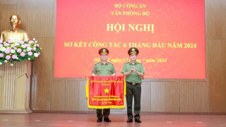 Văn phòng Bộ Công an hoàn thành xuất sắc nhiều chỉ tiêu công tác