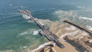 Mỹ chính thức dừng hoạt động bến tàu triệu đô ngoài khơi Gaza