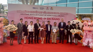 Nối lại đường bay thẳng Đà Nẵng – Hong Kong