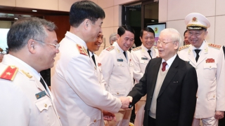 Khắc ghi những lời dạy của Tổng Bí thư Nguyễn Phú Trọng trong công tác xây dựng lực lượng CAND