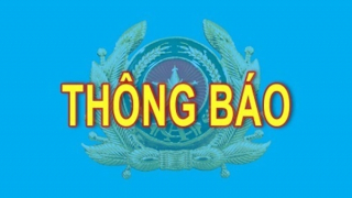 Cục Cảnh sát QLHC về TTXH thông báo tuyển chọn công dân vào CAND