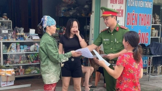 Công an huyện Thọ Xuân chung tay xây dựng nông thôn mới