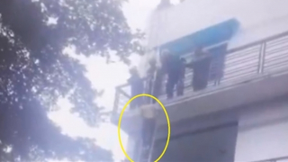 Cứu 11 người thoát đám cháy tại công ty sản xuất mũ bảo hiểm