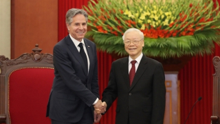 Ngoại trưởng Mỹ sẽ tham dự Lễ tang Tổng Bí thư Nguyễn Phú Trọng