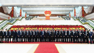 Tổng Bí thư Nguyễn Phú Trọng với CBCS lực lượng Cảnh vệ