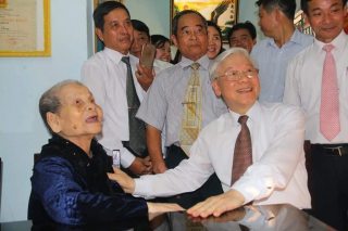 Tình cảm của Tổng Bí thư Nguyễn Phú Trọng với quê hương đất thép Quảng Trị