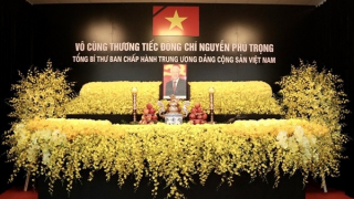 Quê nhà Lại Đà trước ngày Quốc tang Tổng Bí thư Nguyễn Phú Trọng