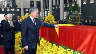 Tổ chức trọng thể Lễ viếng Tổng Bí thư Nguyễn Phú Trọng