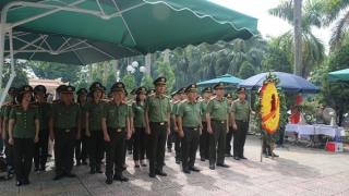Cục Truyền thông CAND dâng hương tưởng nhớ, tri ân các Anh hùng liệt sĩ