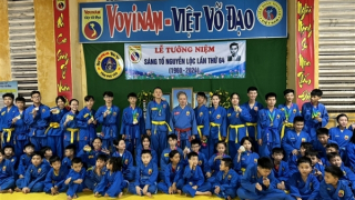 Cán bộ Công an tích cực truyền lửa đam mê môn võ Vovinam cho thế hệ trẻ ở Phú Yên