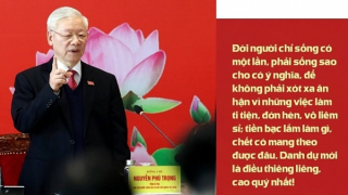 Khắc ghi lời căn dặn của Tổng Bí thư Nguyễn Phú Trọng “Danh dự là điều thiêng liêng cao quý nhất”