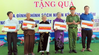 Công an tỉnh Quảng Nam thực hiện tốt công tác đền ơn, đáp nghĩa