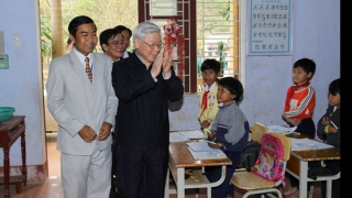 Tổng Bí thư Nguyễn Phú Trọng ước nguyện cho đất nước Việt Nam, nhân dân ấm no hạnh phúc, mãi mãi thanh bình