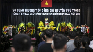 Hơn 3.000 đoàn quốc tế viếng Tổng Bí thư Nguyễn Phú Trọng tại 94 cơ quan đại diện Việt Nam