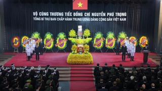 Lễ truy điệu Tổng Bí thư Nguyễn Phú Trọng