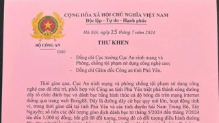 Bộ trưởng Lương Tam Quang gửi thư khen các đơn vị phá đường dây đánh bạc 1.000 tỷ đồng