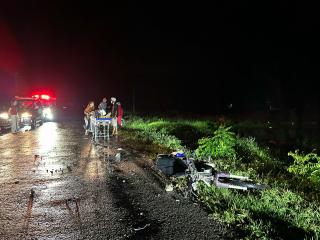 Tông vào con bò thả rông, 1 người tử vong