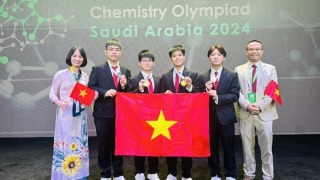 Việt Nam đoạt á khoa tại Olympic Hóa học quốc tế năm 2024