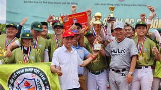 Đội bóng chày CAND vô địch Cúp bóng chày các câu lạc bộ toàn quốc 2024