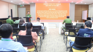 Mô hình “Công nhân 5 không” góp phần bảo đảm ANTT ở khu công nghiệp