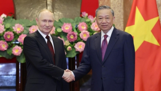 Tổng thống Nga Vladimir Putin gửi thư chúc mừng Tổng Bí thư, Chủ tịch nước Tô Lâm
