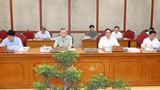 Tổng Bí thư, Chủ tịch nước Tô Lâm chủ trì Phiên họp thường kỳ Bộ Chính trị