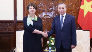 Tổng Bí thư, Chủ tịch nước Tô Lâm tiếp Đại sứ các nước trình Quốc thư