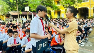 Xây dựng văn hóa giao thông cho học sinh ngay từ gốc