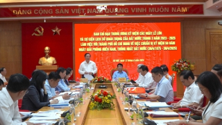 Tăng cường phối hợp, tổ chức tốt hoạt động Kỷ niệm 50 năm Ngày giải phóng miền Nam