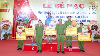 Bế mạc hội thao các Trại giam Cụm thi đua số 12