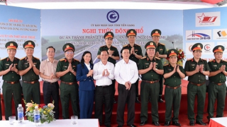 Tiền Giang khởi công Dự án thành phần 2 cao tốc Cao Lãnh - An Hữu