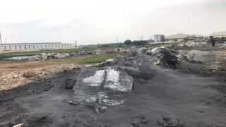 Khởi tố Chủ tịch công ty đổ xỉ thải từ quá trình tái chế chì ra môi trường