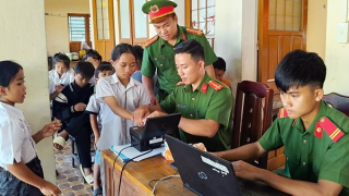 Địa phương đầu tiên tại Quảng Nam hoàn thành cao điểm thu nhận hồ sơ cấp căn cước, định danh điện tử