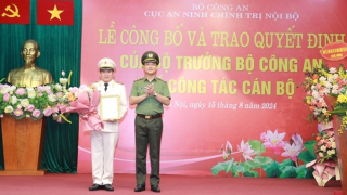 Điều động Thiếu tướng Đinh Văn Nơi giữ chức vụ Cục trưởng Cục An ninh chính trị nội bộ