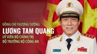 Tiểu sử tân Uỷ viên Bộ Chính trị, Bộ trưởng Bộ Công an Lương Tam Quang