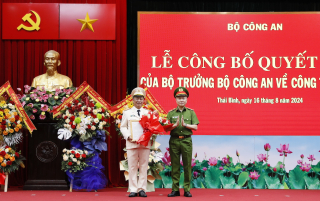 Đại tá Trần Xuân Ánh giữ chức vụ Giám đốc Công an tỉnh Thái Bình