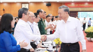 Tổng Bí thư, Chủ tịch nước Tô Lâm làm việc với Thành ủy TP Hồ Chí Minh