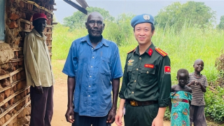 Sĩ quan CAND Việt Nam đầu tiên làm Chỉ huy trưởng Văn phòng Cảnh sát ở Nam Sudan