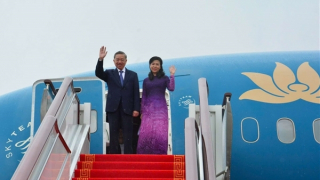 Tổng Bí thư, Chủ tịch nước Tô Lâm và Phu nhân bắt đầu chuyến thăm cấp Nhà nước tới Cộng hoà nhân dân Trung Hoa