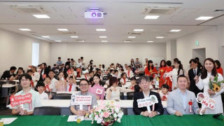 Khai giảng lớp học tiếng Việt cho trẻ em người Việt tại Nhật