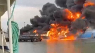 Ukraine tuyên bố phá hủy phà chở nhiên liệu của Nga tại cảng Kavkaz