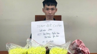 Bị bắt khi đang vận chuyển 15.000 viên ma túy từ TP Hồ Chí Minh ra Hà Nội