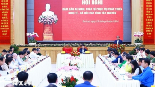 Thủ tướng: Muốn giữ vững an ninh - trật tự, người dân phải có cuộc sống ấm no