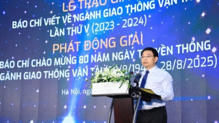 Tổng giải thưởng Giải báo chí chào mừng 80 năm ngành Giao thông Vận tải lên tới 1,1 tỷ đồng