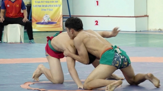 Đoàn thể thao CAND giành 2 huy chương Vàng tại Giải vật dân tộc trẻ Quốc gia